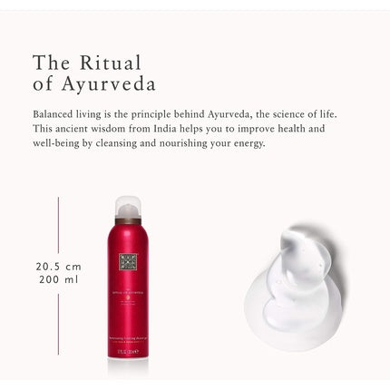 Gel de dus spumant, Rituals, The Ritual of Ayurveda, 200ml