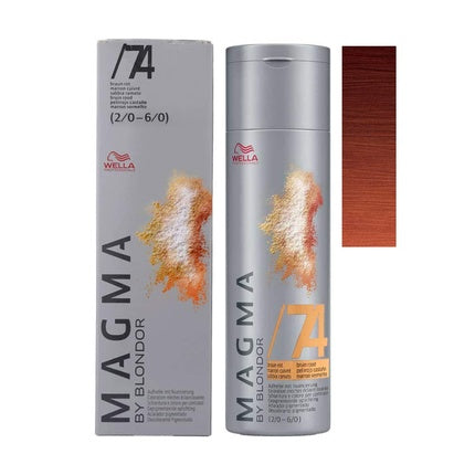 Vopsea păr, Wella, Magma by Blondor, maro-roșu 120ml