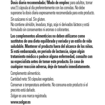 Vitamine, Solgar, B12, capsule vegetale, 50 buc