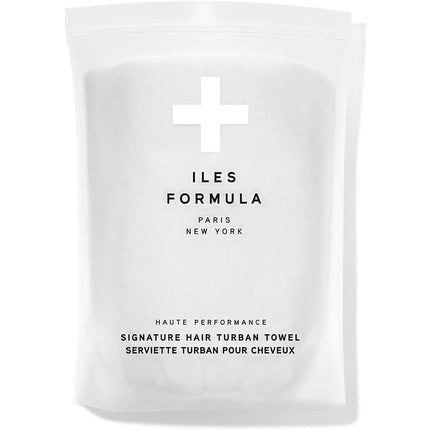 Prosop păr, Iles Formula, turban alb