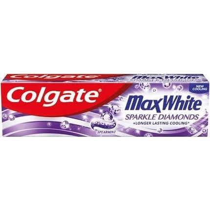Pastă de dinți, Colgate, Max White Sparkle Diamonds, albire