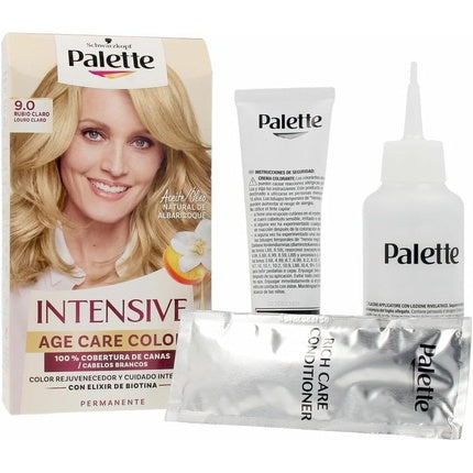 Vopsea de păr Schwarzkopf, Palette, 9.0 Blond Deschis