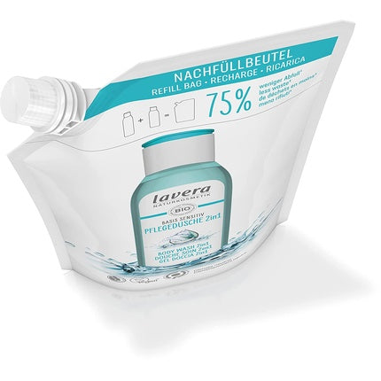 Gel de dus, Lavera, Basis Sensitiv, 2in1, alb, 500ml