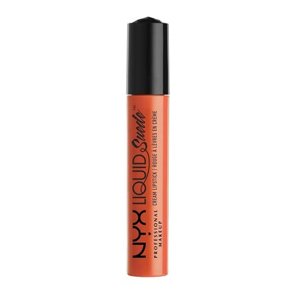 Ruj lichid, NYX, Liquid Suede, portocaliu piersică