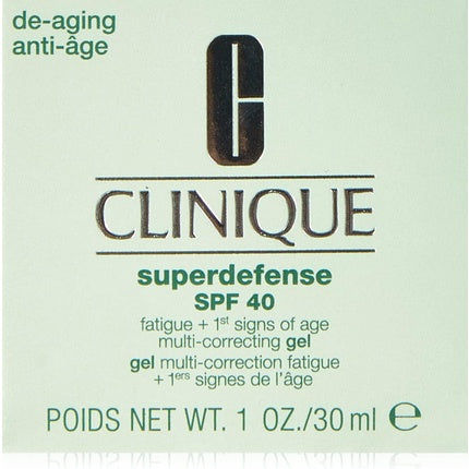 Gel anti-oboseală, Clinique Superdef SF40, 30ml