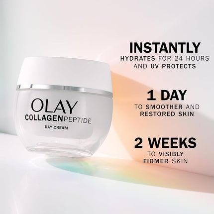 Cremă de zi, Olay, Collagen Peptide, alb, SPF 30, 50ml