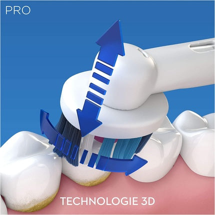 Periuță electrică, Oral-B, Pro 750, roz, cu husă
