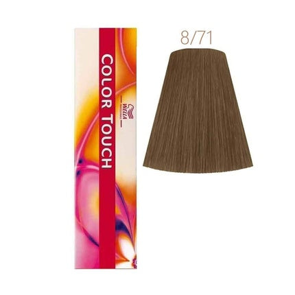 Vopsea de păr, Wella, Color Touch Deep Browns 8/71, 60ml
