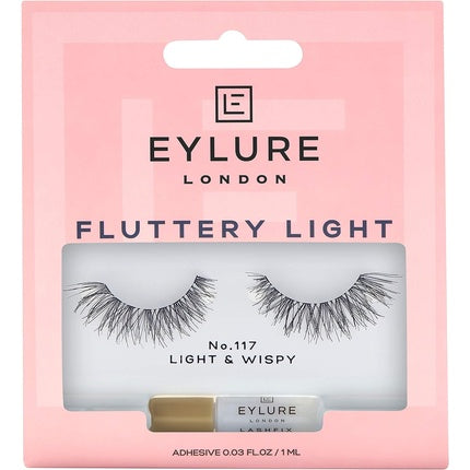 Gene false, Eylure, Fluttery Light No. 117, usoare
