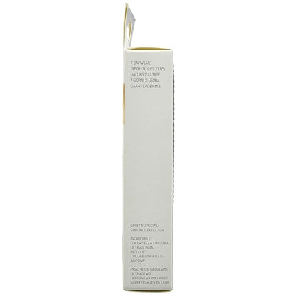 Unghii False, Kiss, Glam Fantasy, albastru deschis cu sclipici