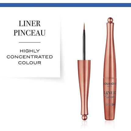 Eyeliner lichid Bourjois Pinceau Waterproof Precise Long Lasting 06 Cuivre Cubiste
