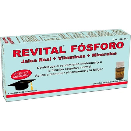 Lubrifiant Revital Jalea+Fosforo, 20 ampule