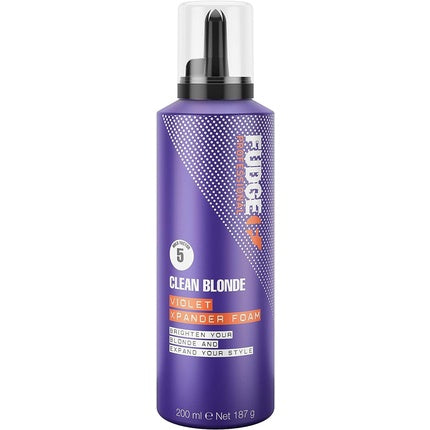 Spumă păr, Fudge, Clean Blonde, violet