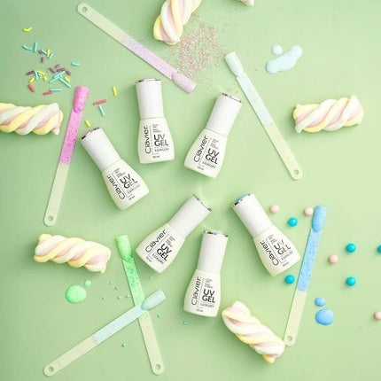 Gel Polish, Clavier, 10ml, Roz cu Particule