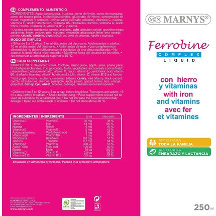 Ulei masaj Marny's Complex Ferrobine 250ml