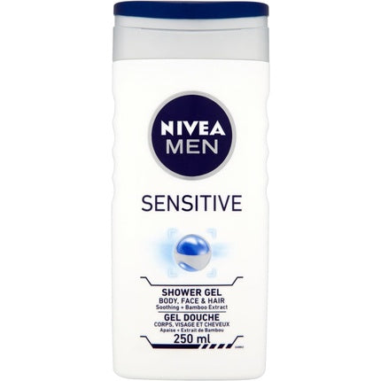 Gel de duș Nivea Sensitive, fără parfum, 250ml