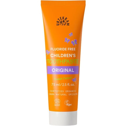 Pasta de dinti copii, Urtekram, lemn dulce, 75ml