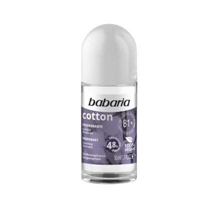 Deodorant roll-on, Babaria, Cotton, 50ml