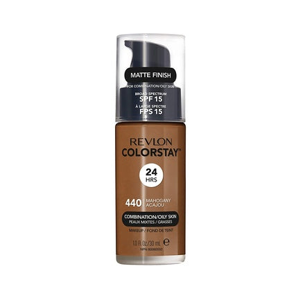 Fond de ten, Revlon Colorstay, Matte Finish, maro
