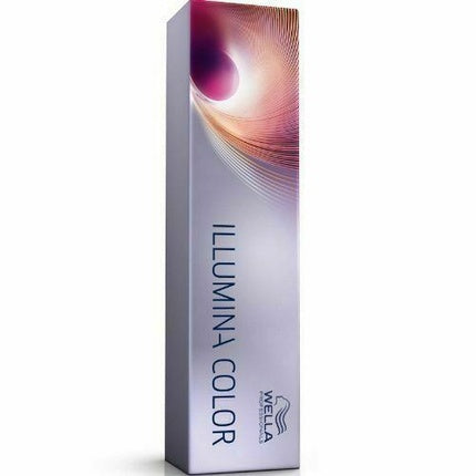 Vopsea permanentă de păr, Wella, Illumina Color 8/93 Blond Deschis Auriu Cenușiu