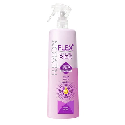 Balsam fără clătire, Revlon, Flex, keratină, păr creț, 400ml