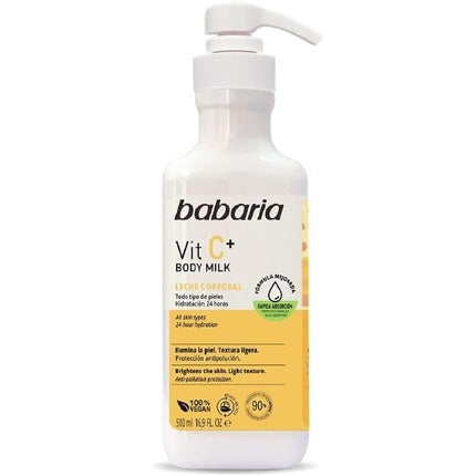 Lapte de corp, Babaria, 500ml, cu vitamina C