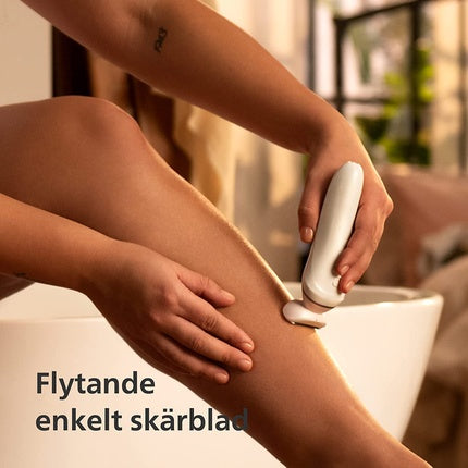 Aparat de ras electric, Philips Series 6000, fără fir, alb/roz