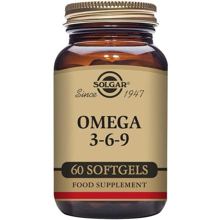 Capsule Omega 3-6-9, Solgar, 60 buc