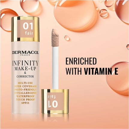 Anticearcăn Dermacol Infinity SPF 15, 04 Bronze