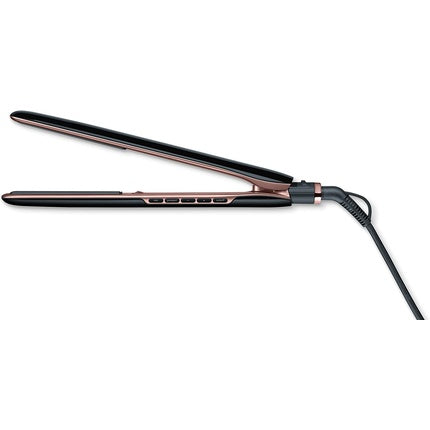 Placă de îndreptat părul Beurer HS 80, titan, display LED