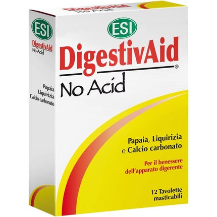 Adeziv proteze dentare, Esi, DigestivAid, 12 comprimate