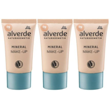 Fond de ten, Alverde, Mineral Make-up, Sand 09, 30ml