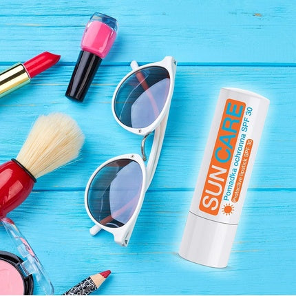 Balsam de buze, Floslek, SPF 30, alb