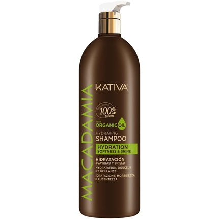 Șampon hidratant, Kativa, Macadamia, 1000ml