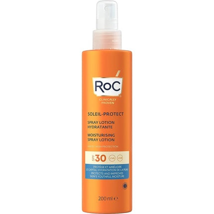 Spray de Protecție Solară, RoC Soleil-Protect, SPF 30, 200ml