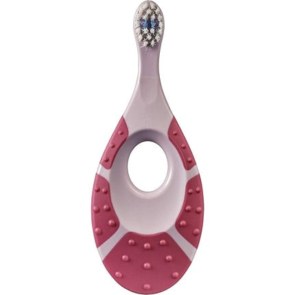 Periuta de dinti pentru bebelusi, Jordan, Step 1, Extra Soft, Multicolor