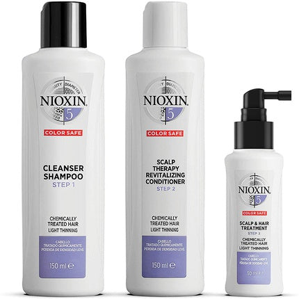 Set îngrijire păr, Nioxin, System 5, alb
