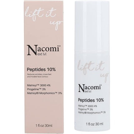 Ser anti-îmbătrânire, Nacomi, Next Level Lift It Up Peptides 10%, 30ml