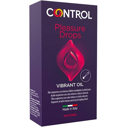 Ulei de masaj, Control Vibrant Oil, efect incalzitor, 168g