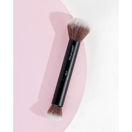 Pensulă machiaj, Brushworks, Double Ended, negru