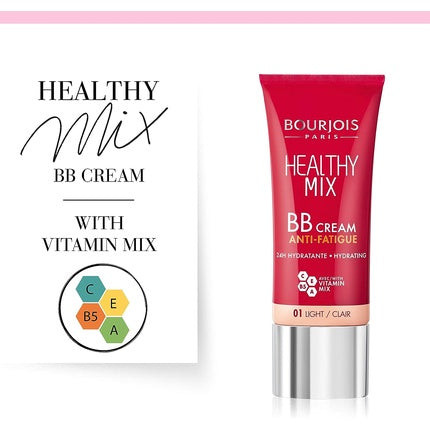 Fond de ten BB Cream, Bourjois Healthy Mix, 30ml