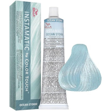Vopsea păr, Wella, Instamatic Ocean Storm, 60ml