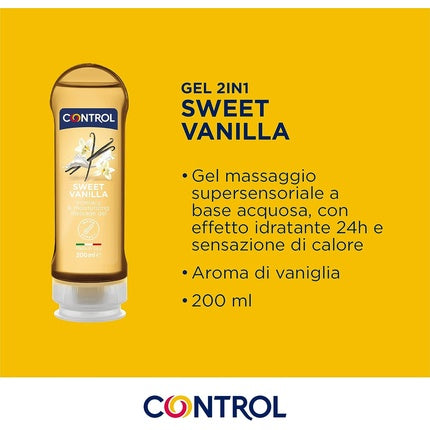 Ulei masaj, Control, Madagascar Sweetness, efect căldură, 200ml
