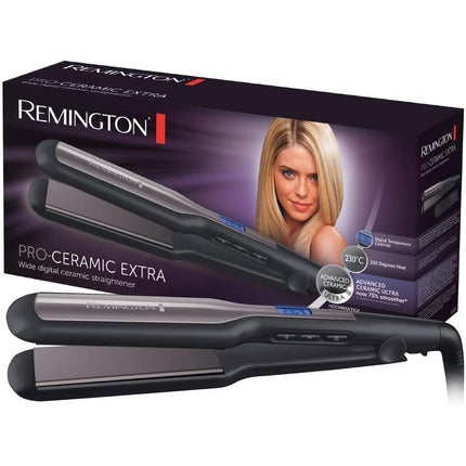 Placă de îndreptat părul Remington Pro-Ceramic Extra Wide, LCD, 150-230°C
