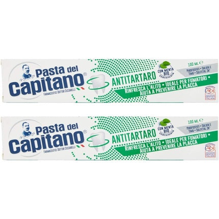 Pastă de dinți antitartru, Pasta Del Capitano, 100ml