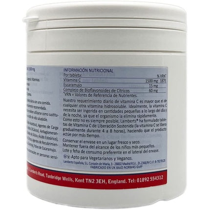 Vitamine, Lamberts, C-Time 1500mg, 120 Tablete