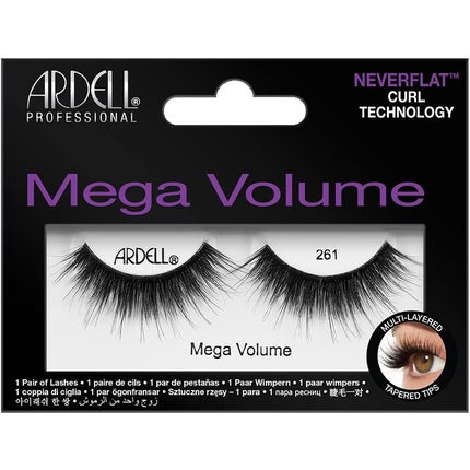 Gene False Ardell Mega Volume 261, Negru, Multistrat
