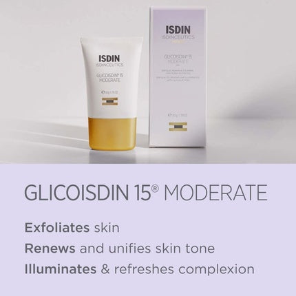 Gel de curățare facială, ISDIN, Glicoisdin 15, 50g