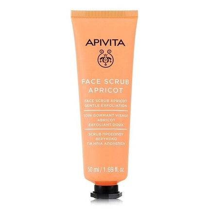 Exfoliant facial, Apivita, cu caise, 50ml