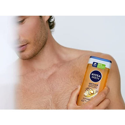 Gel de dus, Nivea, Men Active Energy, 250ml